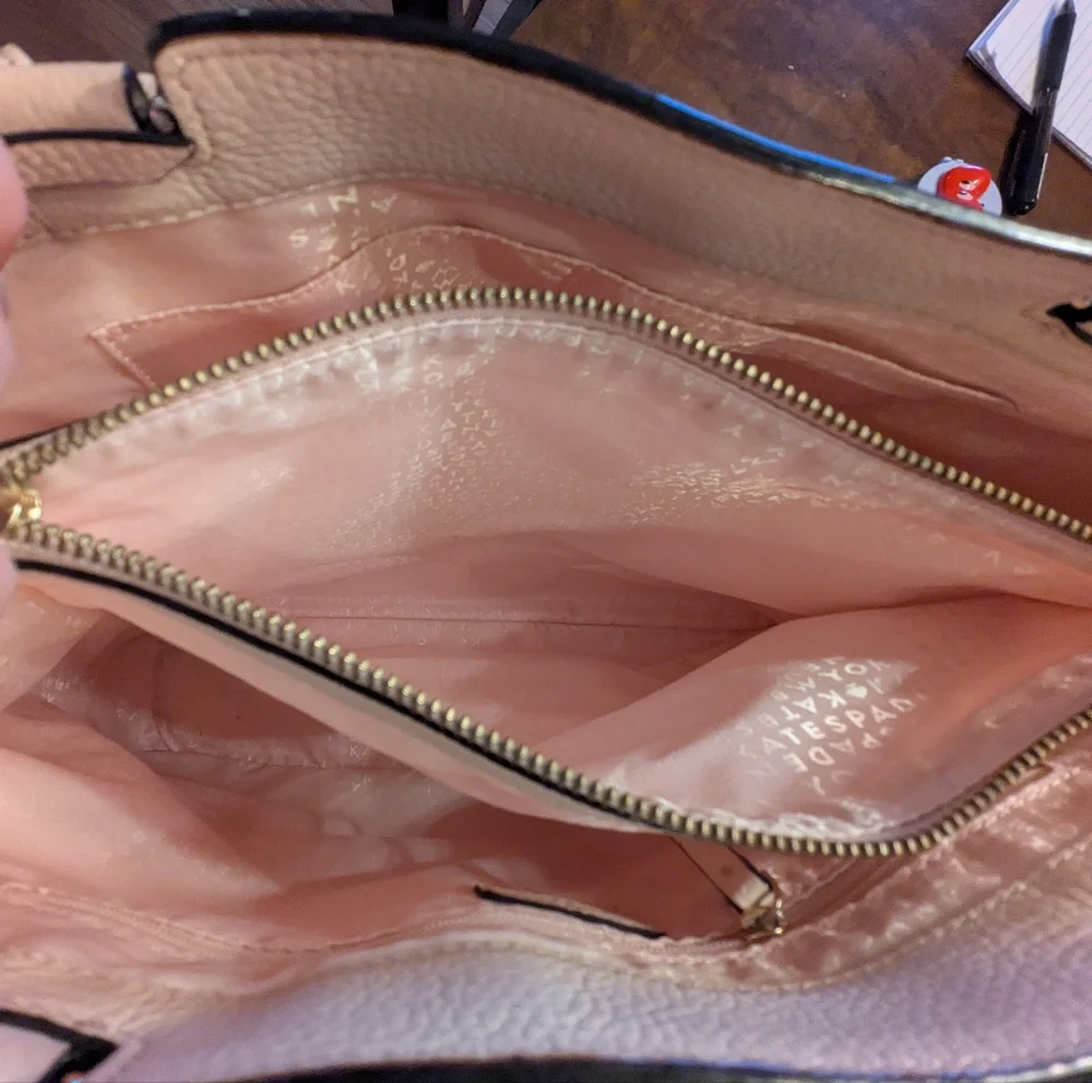 Kate Spade Beige McCall Street Jenner Tote Bag